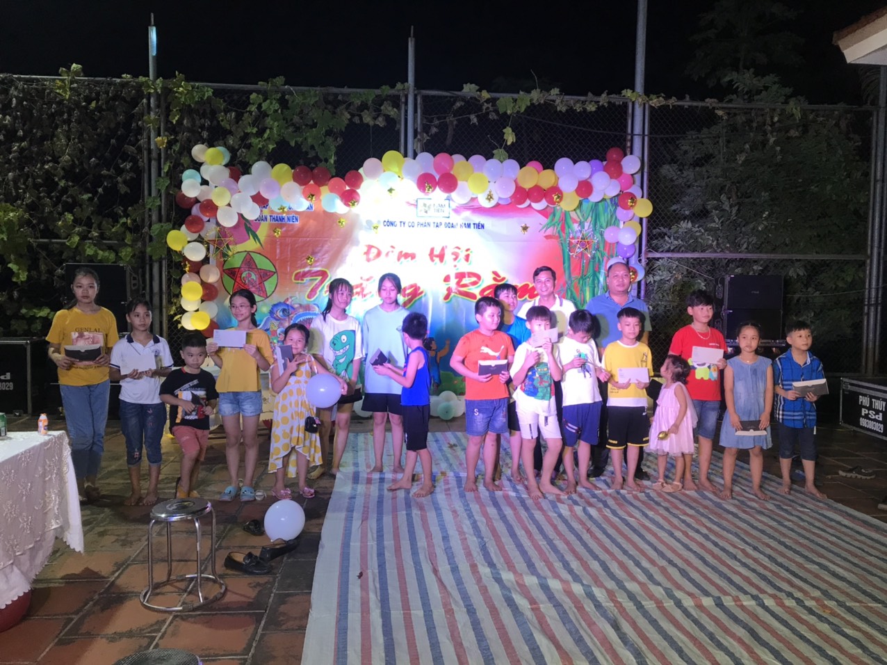 Công đoàn Nam Tiến Group tổ chức Tết đoàn viên ấm cúng trong mùa trăng tháng Tám cho con em CBCNV
