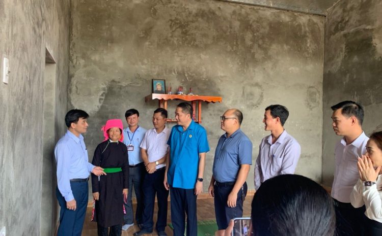 Tập đoàn Nam Tiến tham gia tổ chức bàn giao nhà Mái ấm cho hộ nghèo tại xã Hợp Thành, thành phố Lào Cai